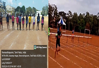 Thassim Beevi 200 Mtr Event