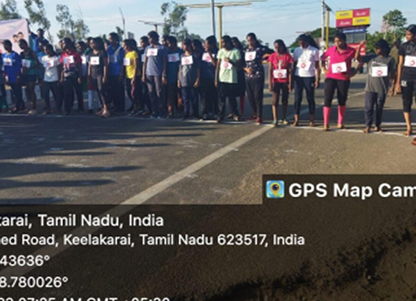 Thassim Beevi District level 5km Marathon on 31.08.2023 image