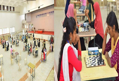 Thassim Beevi Alagappa Inter College Chess Tournment On 22.12.2023  