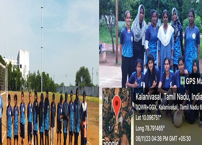 Thassim Beevi Alagappa Inter College Volley Ball Tournment on 06.11.2023  