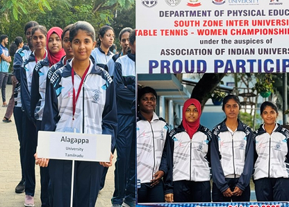 Thassim Beevi Inter University Table Tennis Tournment From 03.01.2025 to 05.01.2025 image