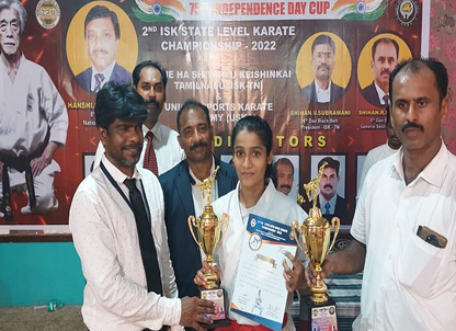 Thassim Beevi State Level Open Karate Championship On 07.10.2023 image